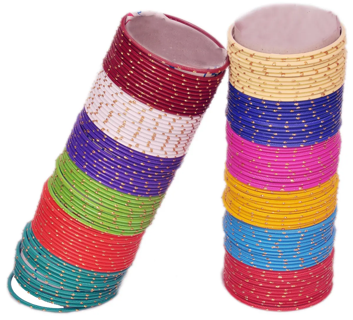 NMII Non-Precious Metal with Zari Bangles | Glossy Finish for Women & Girls - view 3