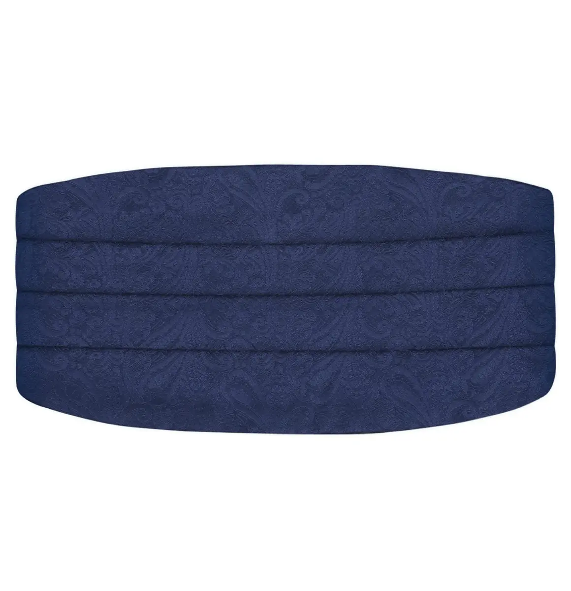 Alizeal Mens Paisley UNTIED Bow Tie Hanky Set, Navy | Classic Formal Accessory for Weddings & Events - view 7