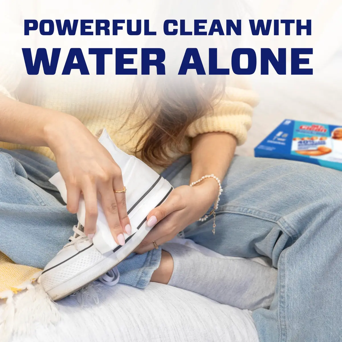 Mr. Clean Magic Eraser Original Cleaning Pads 6 Count | Cleans Scuffs & Grime with Water Alone - view 4