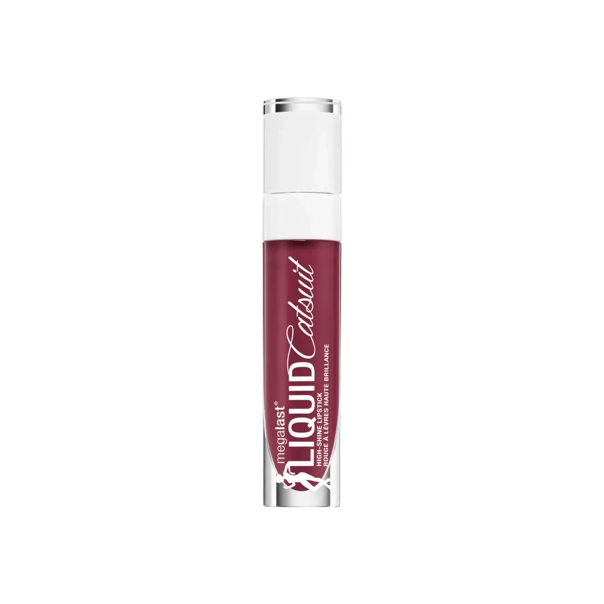wet n wild Mega Last Catsuit High-Shine Liquid Lipstick Purple Wine Is The Answer 10ml (0.34 Fl Oz) | Long-Wearing Creamy Formula - view 2
