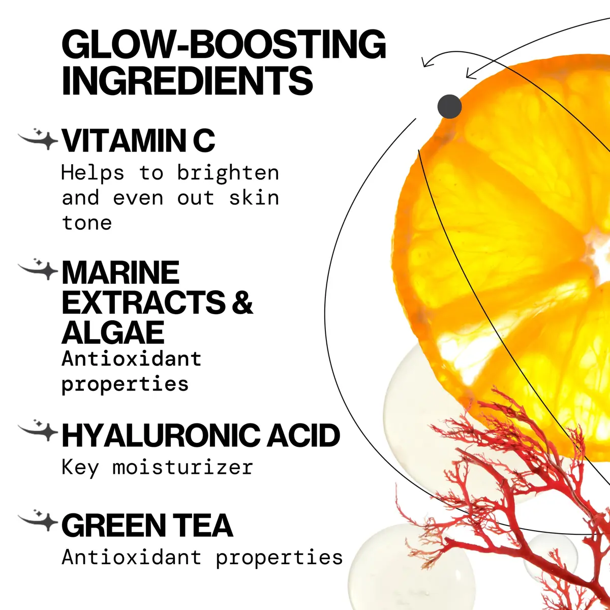 Pacifica Sea & C Love Vitamin C Serum for Face – Brightening & Anti-Aging Formula with Hyaluronic Acid, Green Tea & Algae – 1 Fl Oz - view 2