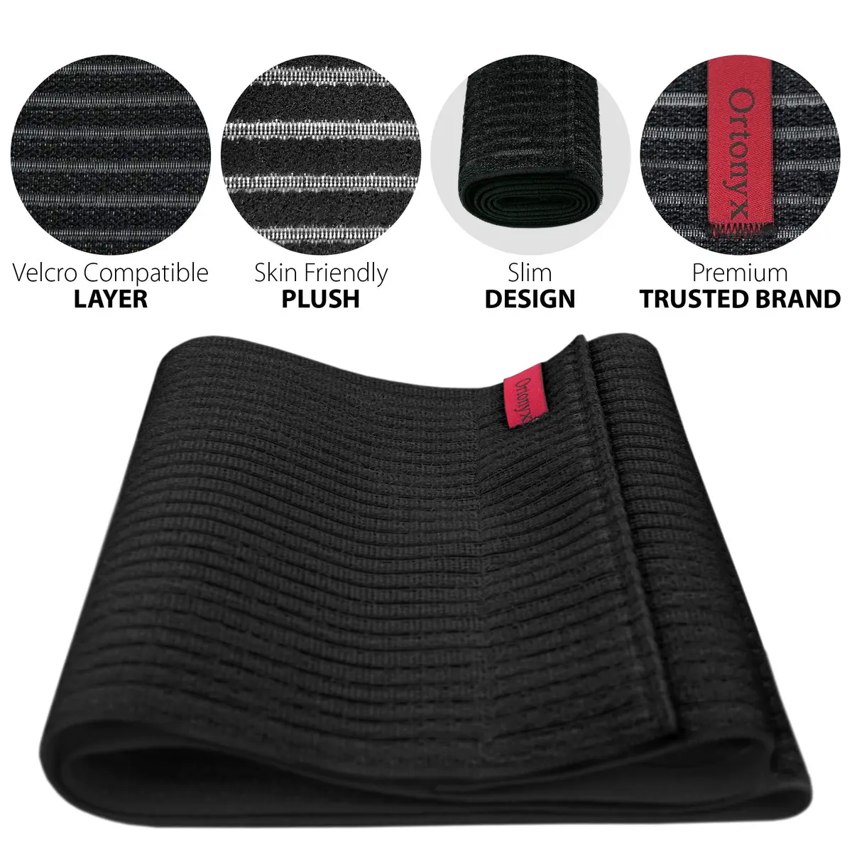 ORTONYX 10-inch Abdominal Binder Belly Compression Wrap 3XL (up to 52") | Post-Surgical, Postpartum Support - view 3
