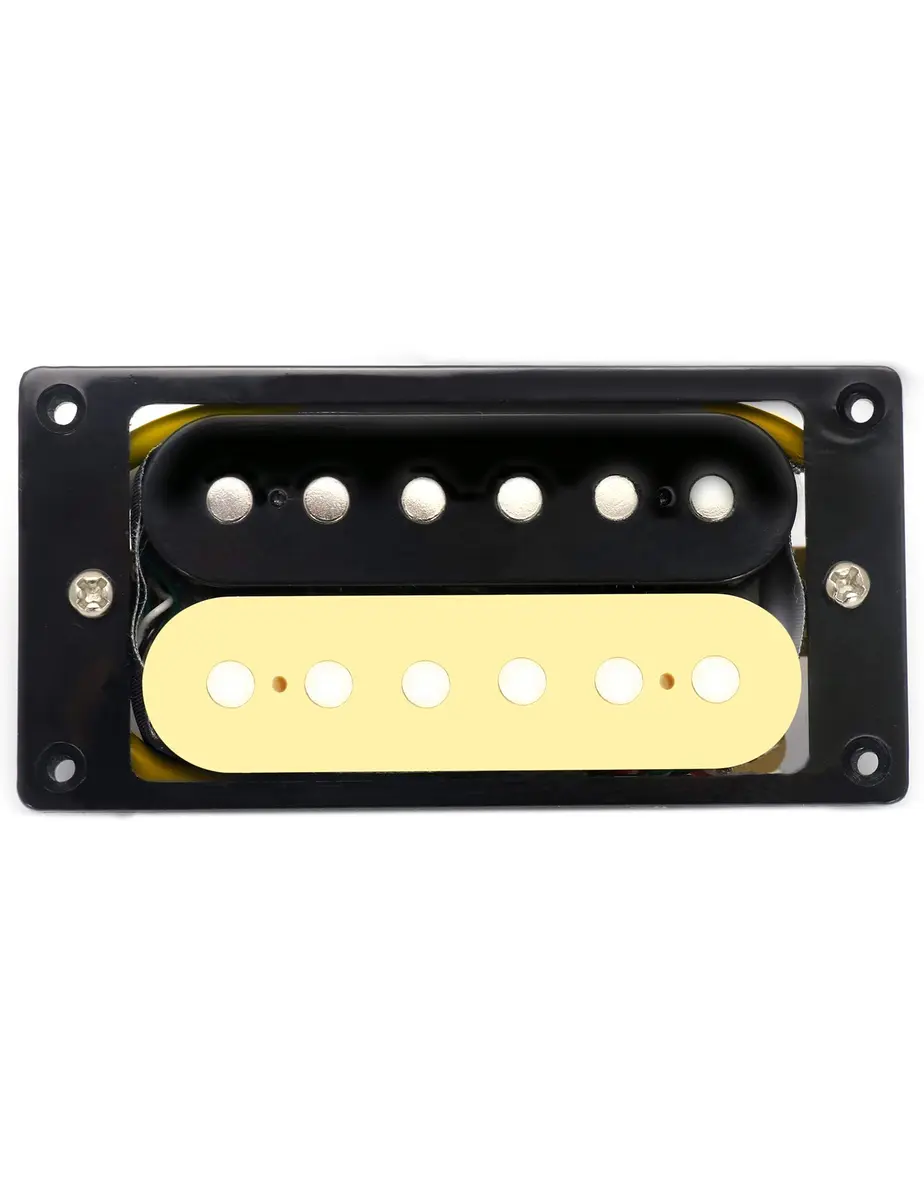 Metallor Zebra Humbucker Pickup Set | Ceramic Magnet Neck & Bridge for Electric Guitar - view 7