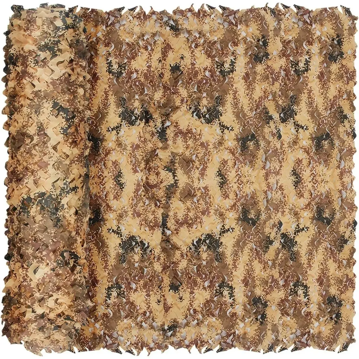 Yeacool Desert Camouflage Netting 1.8m x 1.5m (6ft x 4.9ft) | Lightweight Waterproof Concealment for Hunting & Decor - main product image