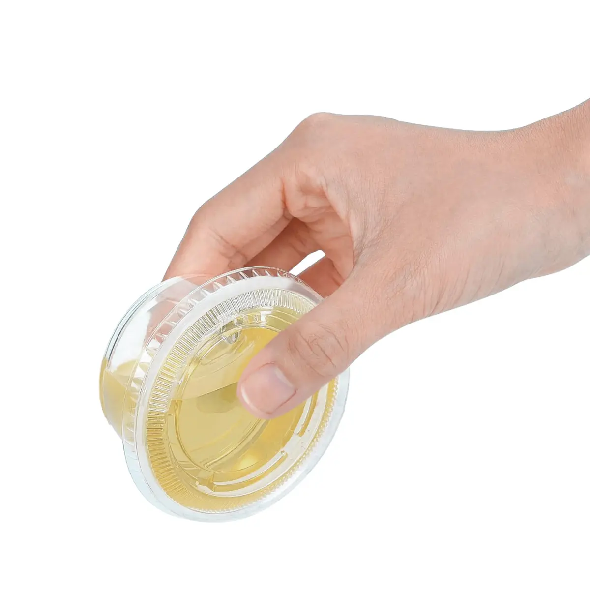 TashiBox 3.25 oz. Food Storage Containers | Clear Plastic Portion Cups with Lids (200 Sets) - view 2