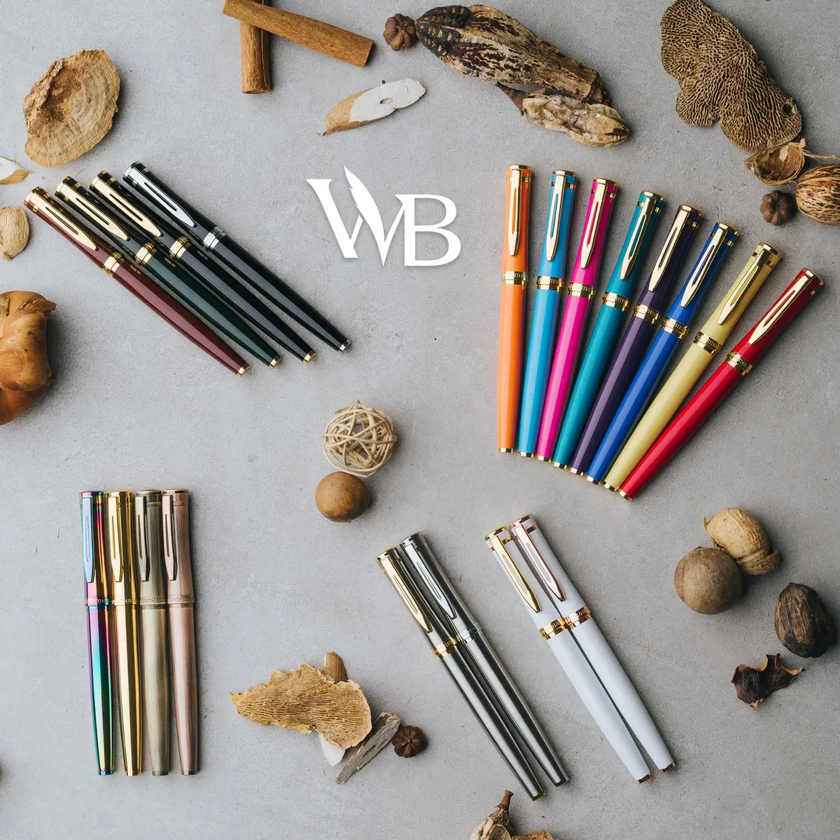 Wordsworth & Black Luxury Fountain Pen Sky Blue Medium Nib | Smooth Ink Flow for Students & Professionals - view 8