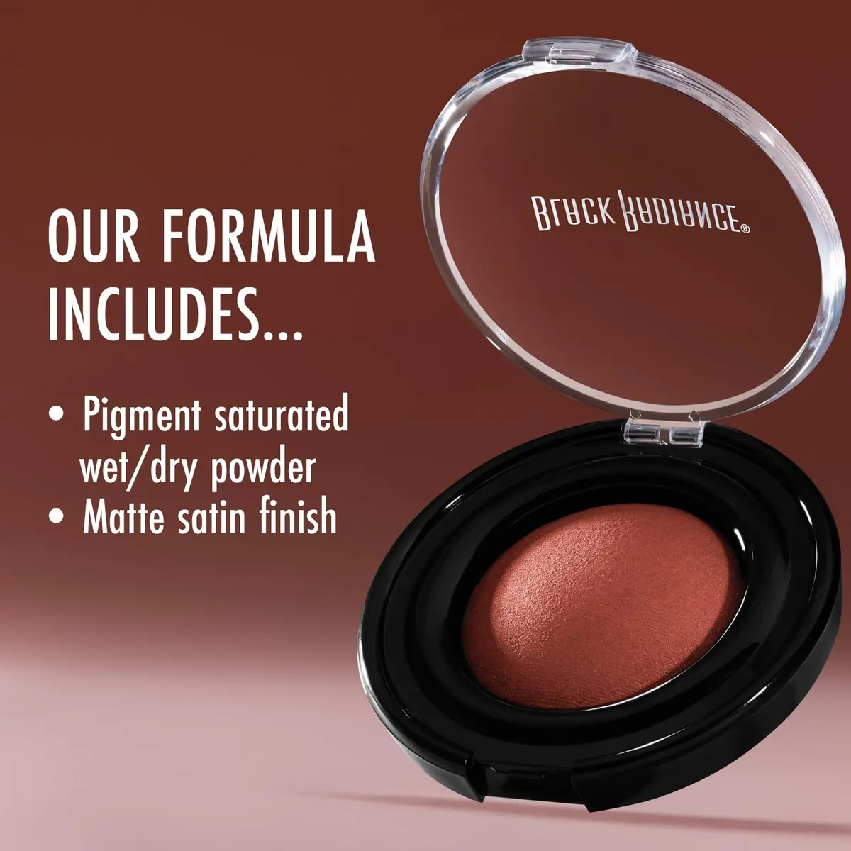 Black Radiance Artisan Color Baked Blush Makeup, Red Brick House 2.55g (0.09 oz) | Highly Pigmented & Blendable - view 5