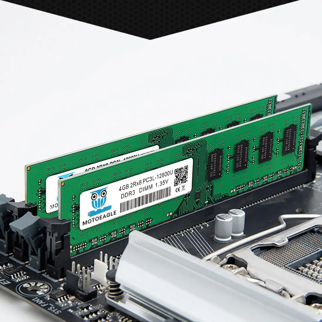motoeagle 8GB (2x4GB) DDR3L 1600MHz CL11 UDIMM Desktop Memory | Upgrade PC Performance - view 7