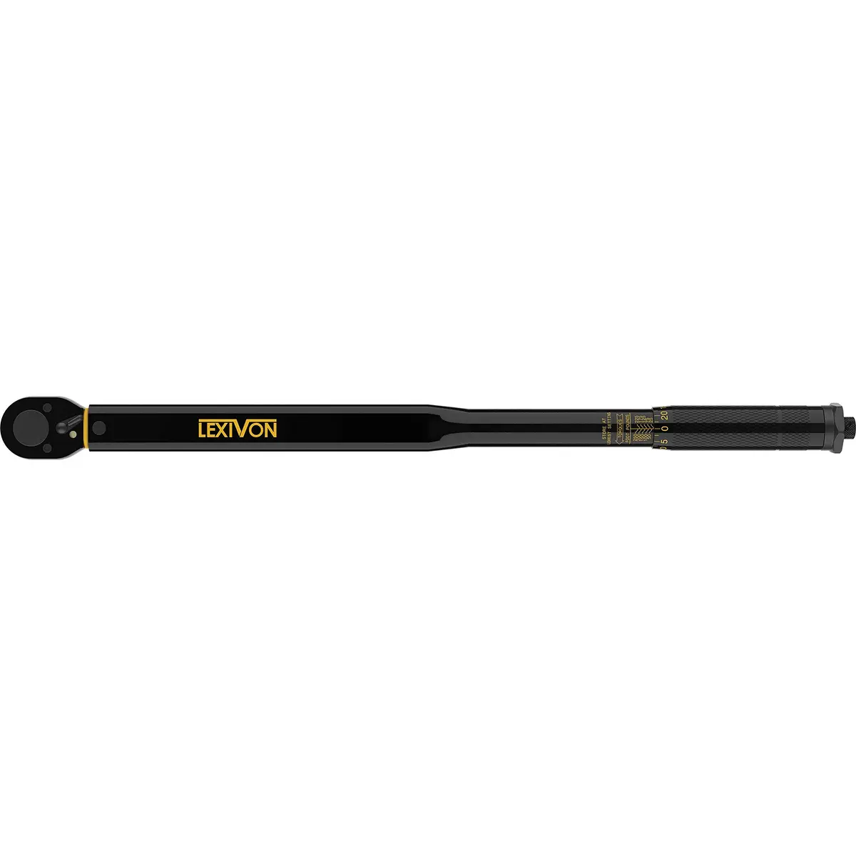LEXIVON 1/2-Inch Drive Click Torque Wrench 25-250 Ft-Lb / 33.9-338.9 Nm | Certified Precision & Durable Build - view 7