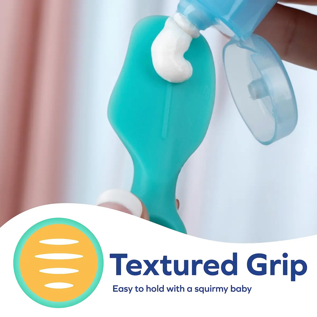 Dr. Talbot's Silicone Diaper Cream Brush with Suction Base | Gentle Application for Baby's Sensitive Skin - view 5