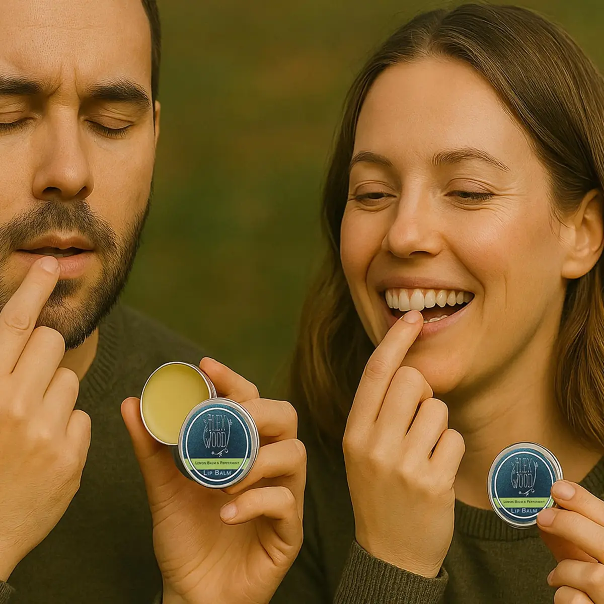 The Ilex Wood Vegan Lemon Balm & Peppermint Lip Balm 10ml (0.34 fl oz) | Natural Cold Sore Defense - view 9