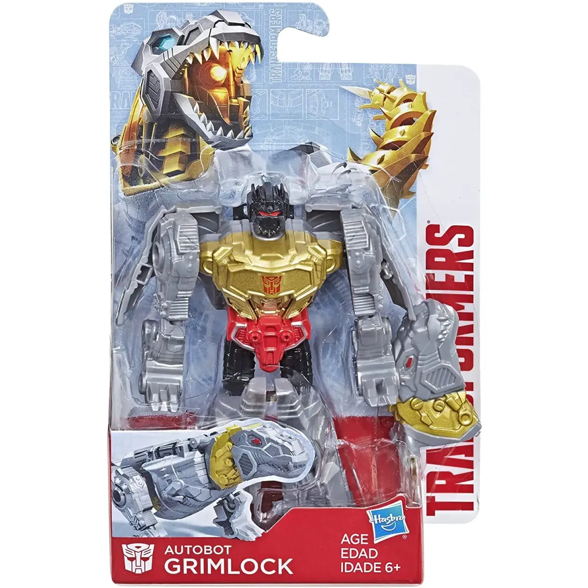 Transformers TRA Authentics Bravo Grimlock Action Figure 17 cm (6.75 inches) | ASTM-Tested Toy for Kids 3+ - main product image