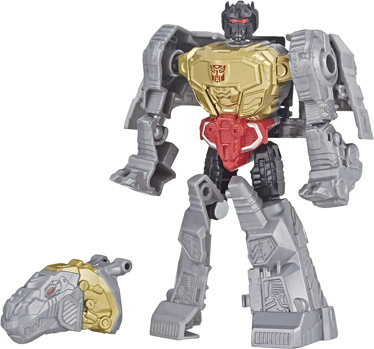 Transformers TRA Authentics Bravo Grimlock Action Figure 17 cm (6.75 inches) | ASTM-Tested Toy for Kids 3+ - view 2