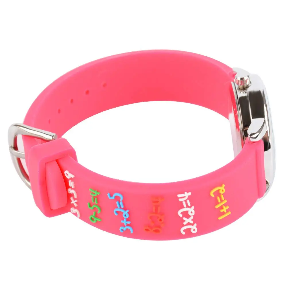 Venhoo Kids Watch for Girls, 3D Cartoon Analog Wrist Watch, Silicone Strap, Waterproof, Ages 3-8 | Educational & Durable - view 5