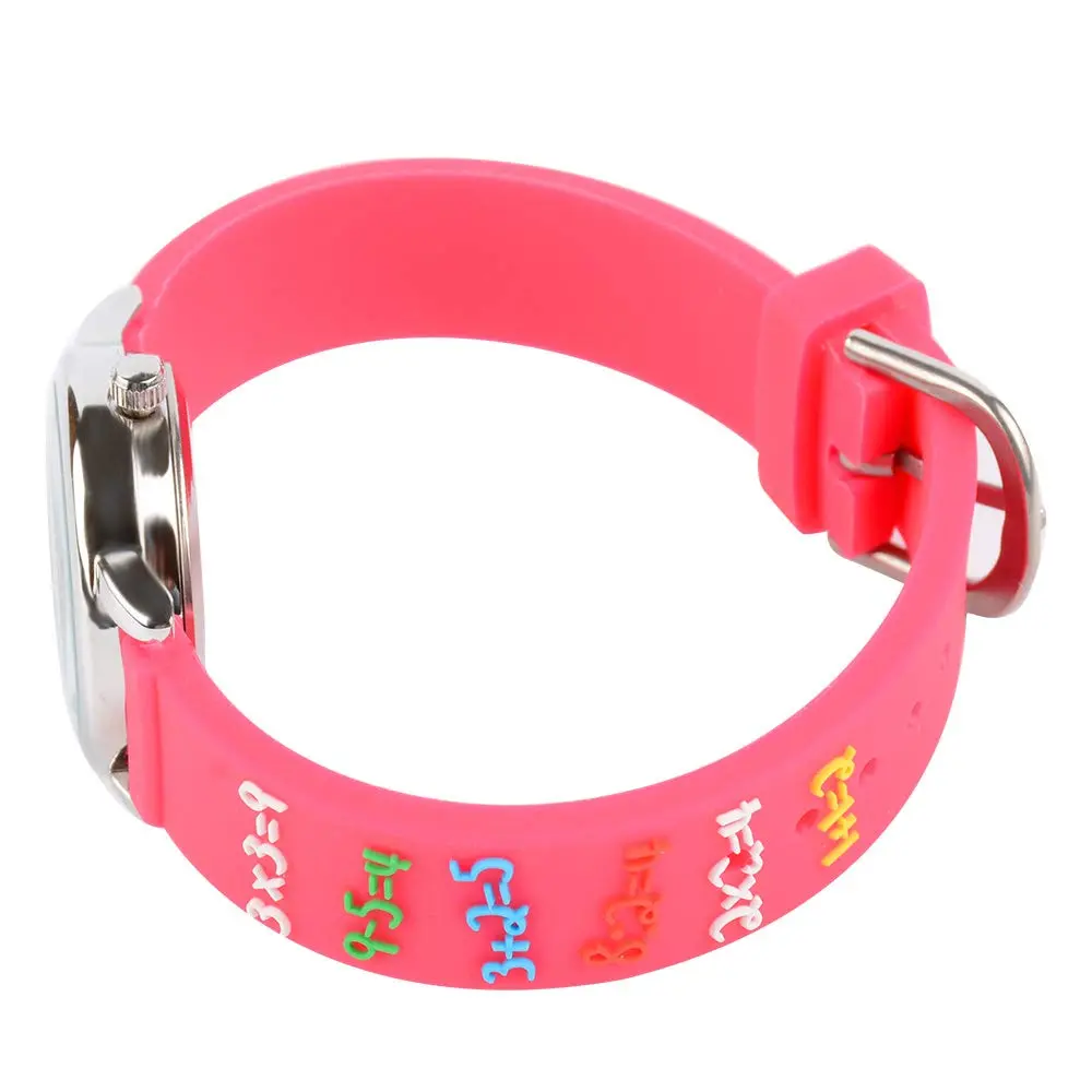 Venhoo Kids Watch for Girls, 3D Cartoon Analog Wrist Watch, Silicone Strap, Waterproof, Ages 3-8 | Educational & Durable - view 4