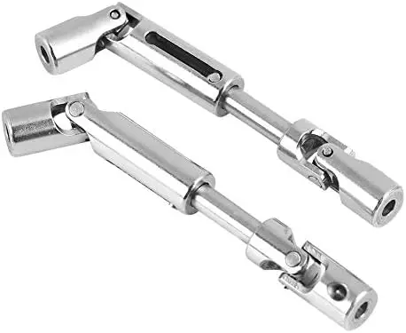 Dilwe RC Car Drive Shaft 2 Pcs Metal Universal for WPL 1/16 Scale RC Military Truck | Durable Upgrade Part - view 10