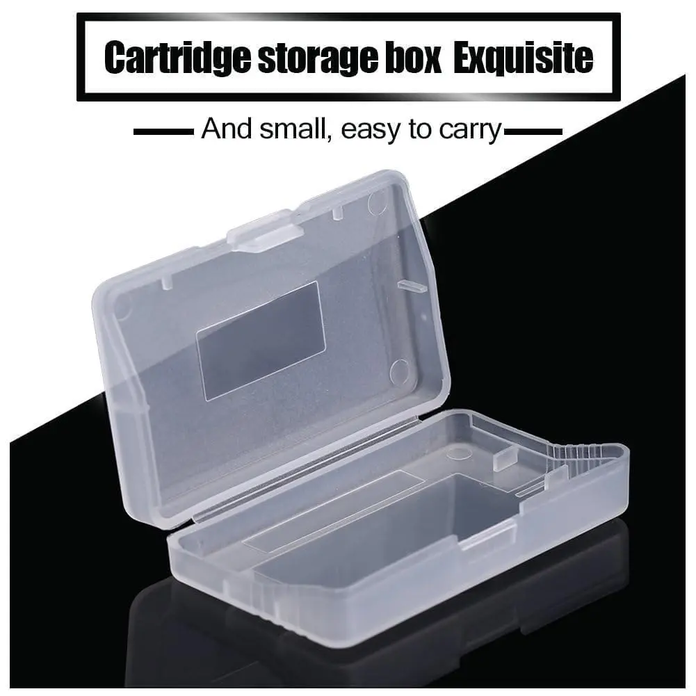 Zerone 10pcs Transparent Anti Dust Cartridge Game Case Box for GBA | Compact & Durable - view 2