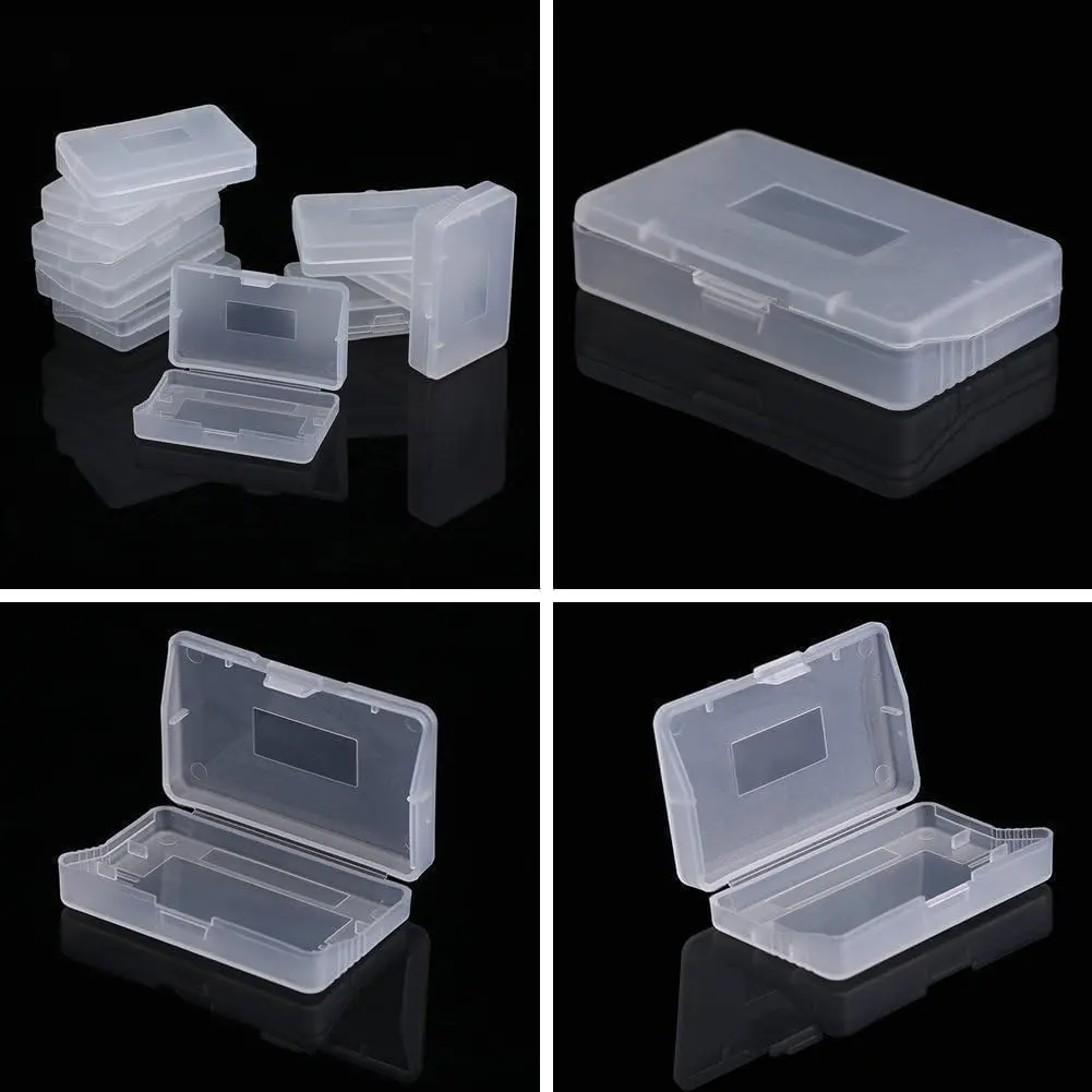 Zerone 10pcs Transparent Anti Dust Cartridge Game Case Box for GBA | Compact & Durable - view 3
