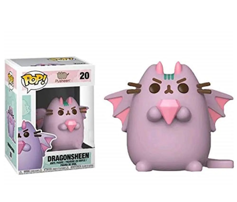 Funko Pop! Pusheen - Dragonsheen w/Gem Purple Exclusive Vinyl Figure | 3.75 inches, Collectible, Vinyl, Birthday Gift - main product image