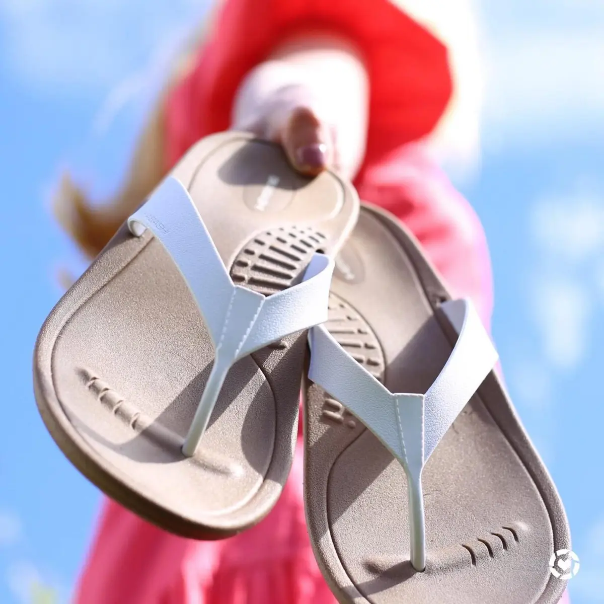 OKABASHI Breeze Flip Flop | Contoured Footbed w/Arch Support | Waterproof & Slip-Resistant | Made in USA - view 2