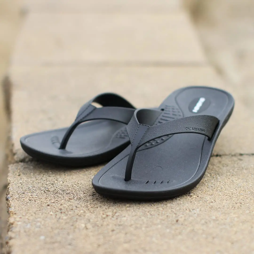 OKABASHI Breeze Flip Flop | Contoured Footbed w/Arch Support | Waterproof & Slip-Resistant | Made in USA - view 3