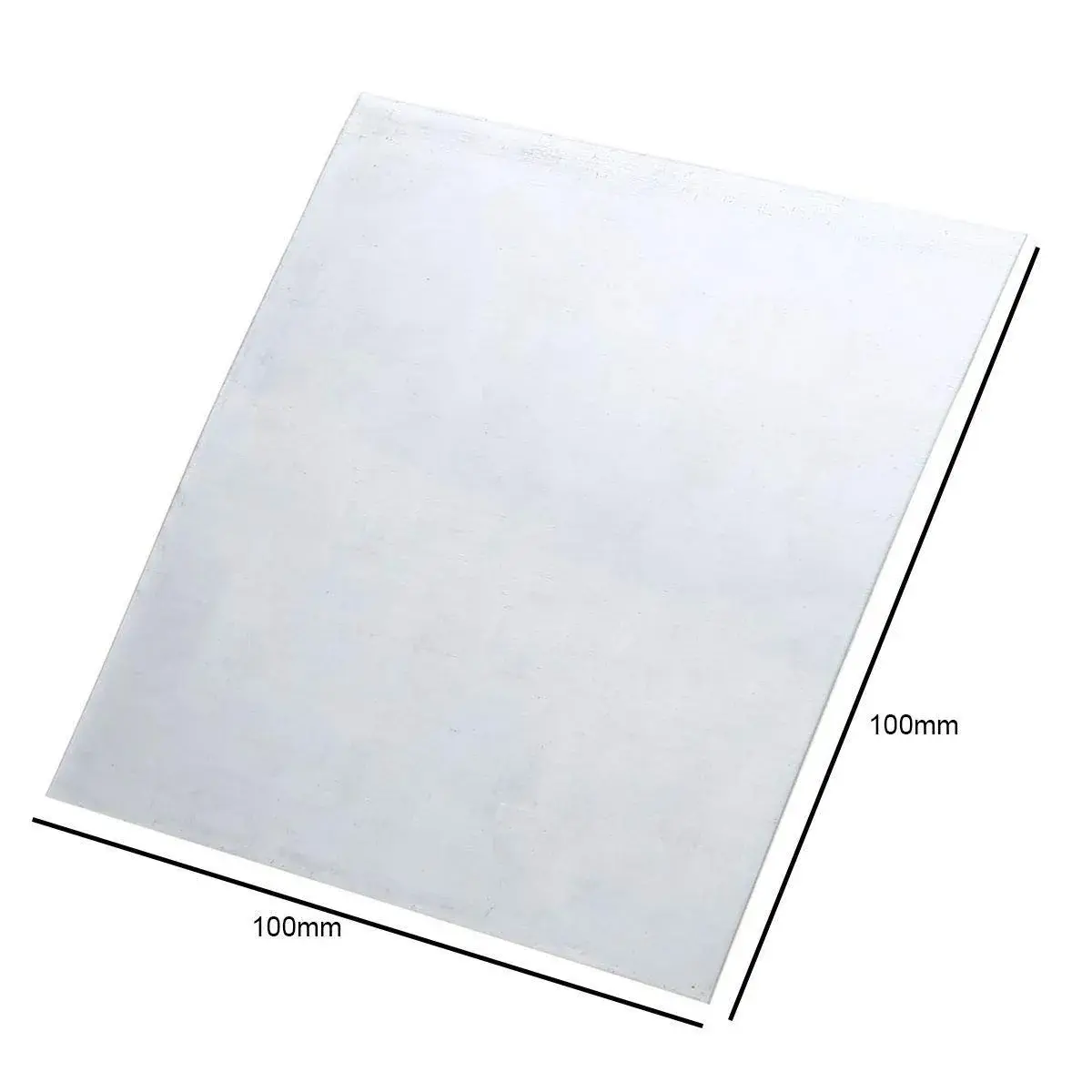 SKYPRO 99.9% Pure Zinc Zn Sheet Plate Metal Foil 100mm x 100mm x 0.5mm | 5 Pcs for Science Lab Experiments - view 4