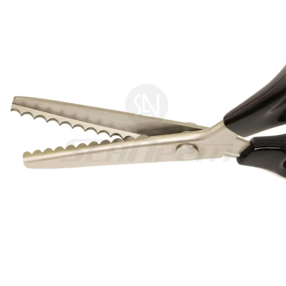 Price Xes Fabric Pinking Shears - Serrated Scalloped Stainless Steel for Sewing & Crafts | 7mm - main product image