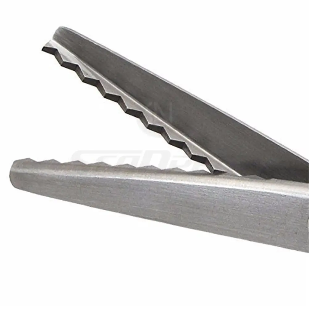 Price Xes Fabric Pinking Shears - Serrated Scalloped Stainless Steel for Sewing & Crafts, 23.5cm - view 6