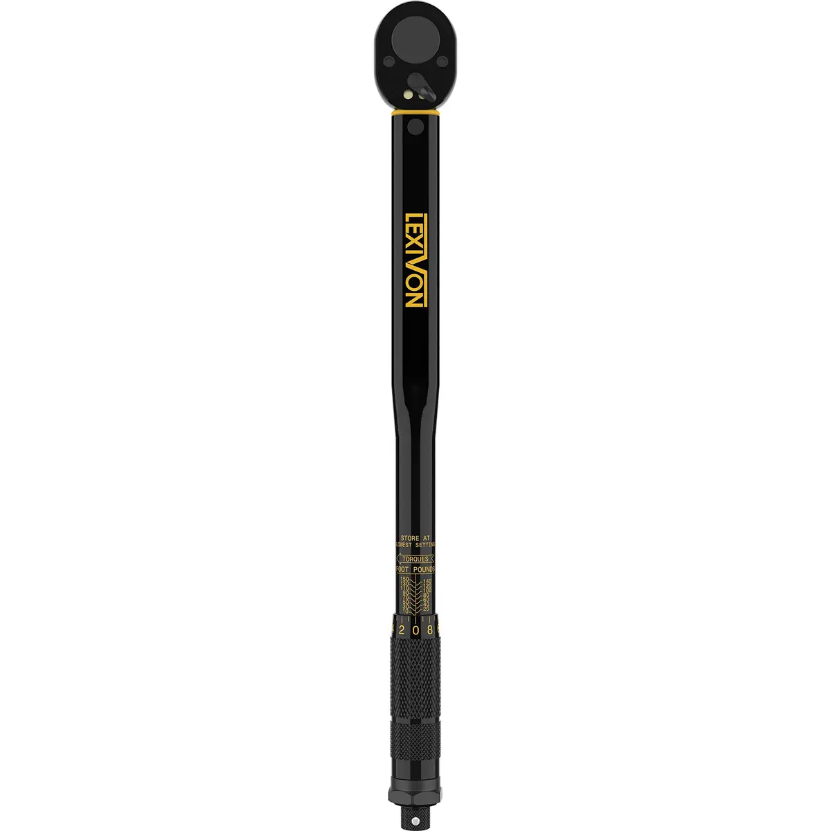 LEXIVON 1/2-Inch Drive Click Torque Wrench 13.6~203.5 Nm (18.38 inch) | Precision Calibrated for Automotive Use - view 5