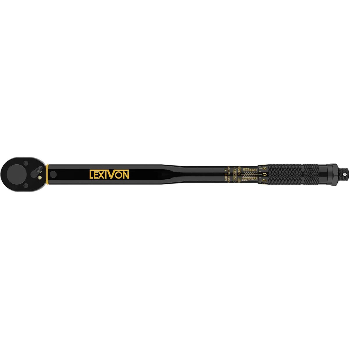 LEXIVON 1/2-Inch Drive Click Torque Wrench 13.6~203.5 Nm (18.38 inch) | Precision Calibrated for Automotive Use - view 7