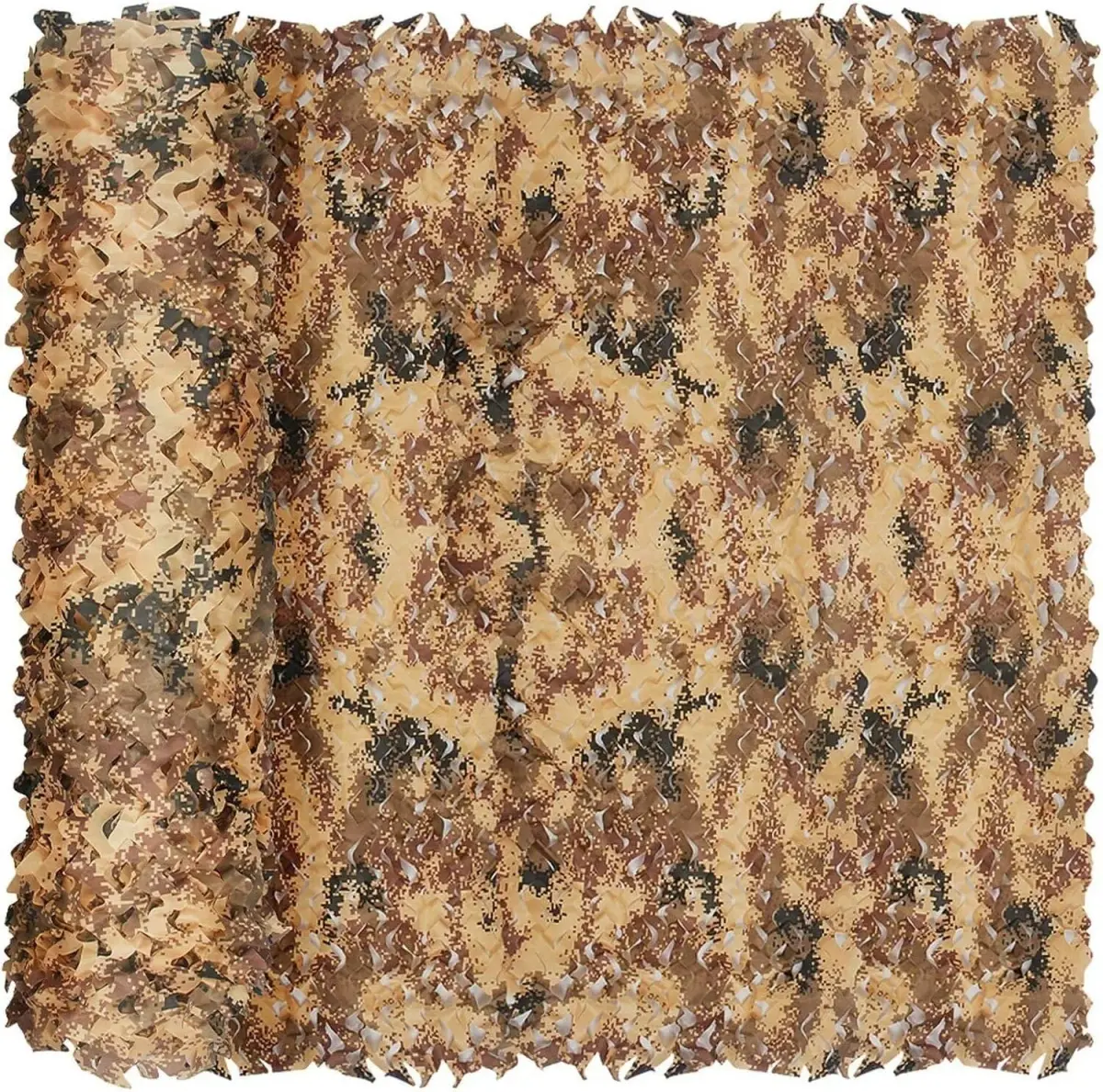 Yeacool Digital Desert Camo Netting 10m x 1.5m (32.8ft x 4.9ft) | Waterproof & Noise-Free Concealment - main product image