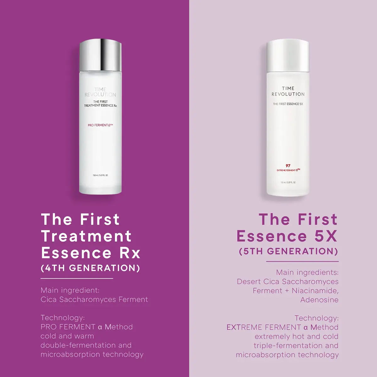 MISSHA Time Revolution The First Treatment Essence RX 150ml (5.07 Fl Oz) | Korean Skincare for Hydration & Tone - view 5