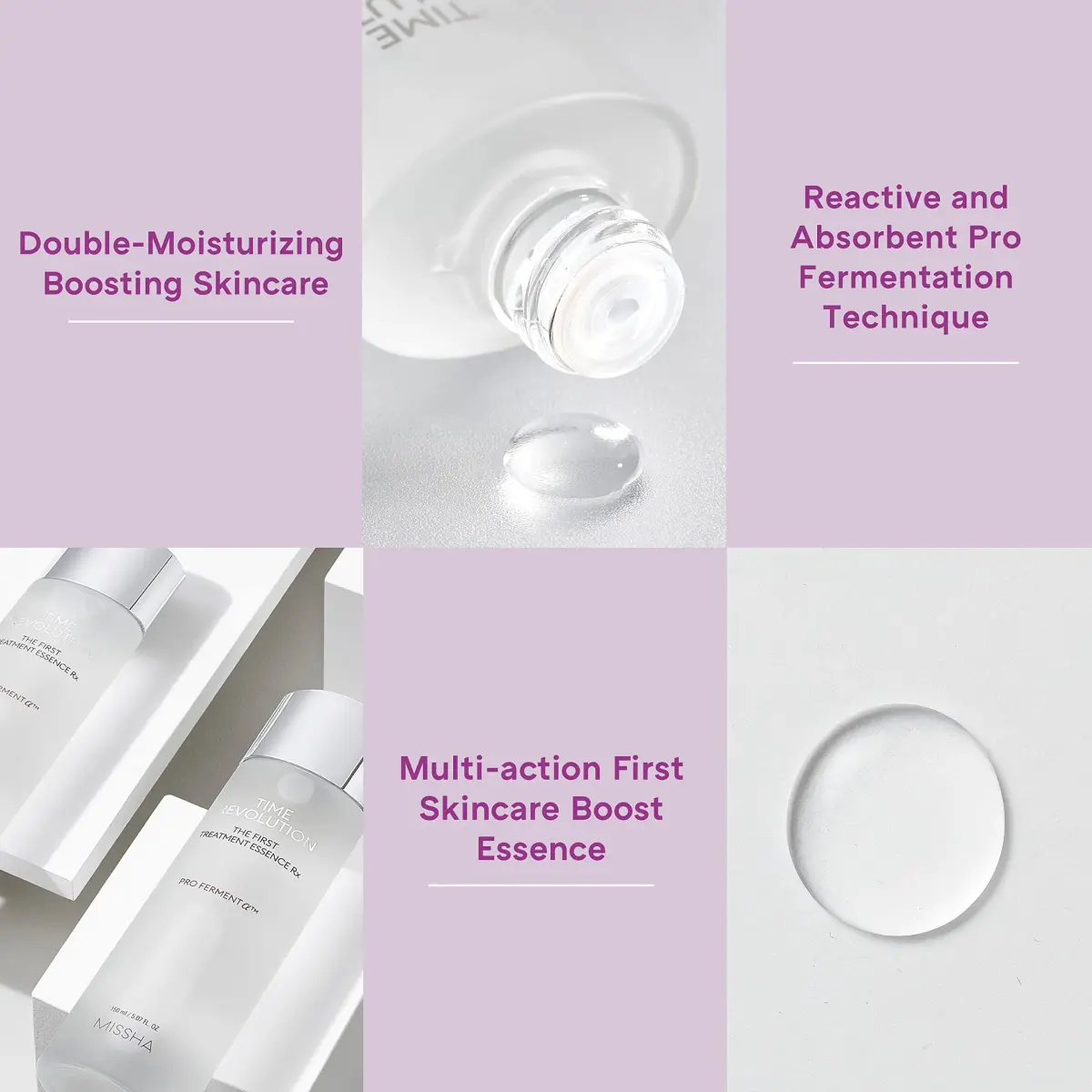 MISSHA Time Revolution The First Treatment Essence RX 150ml (5.07 Fl Oz) | Korean Skincare for Hydration & Tone - view 3