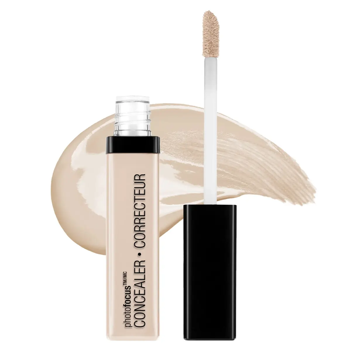 wet n wild Photo Focus Concealer Fair Beige 10ml (0.33 Fl Oz) | Brightens Skin Instantly - main product image