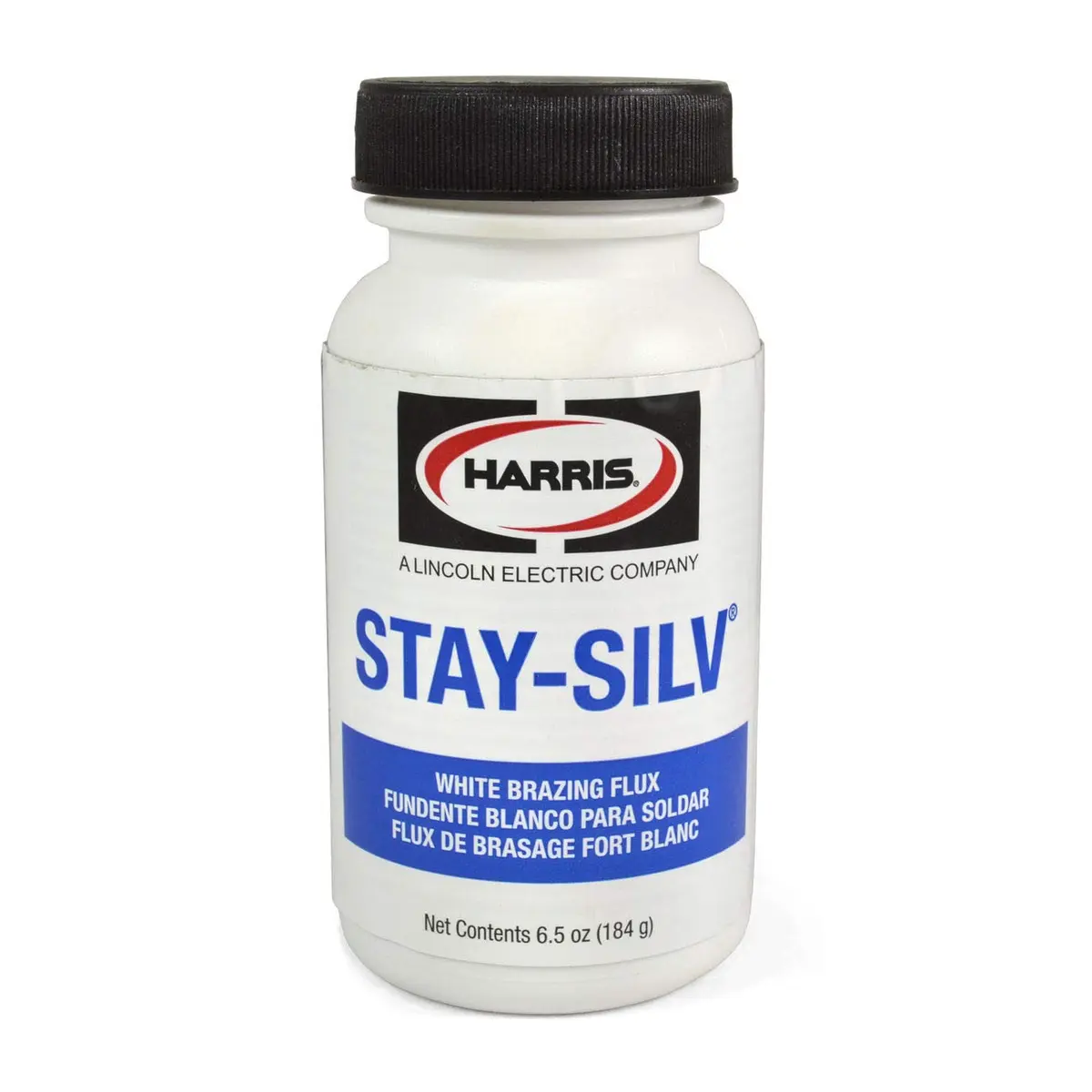 HARRIS Stay-Silv Silver White Brazing Flux Paste for Hi Temperature | Low-Temp Silver Brazing Flux, 6.5 oz - main product image