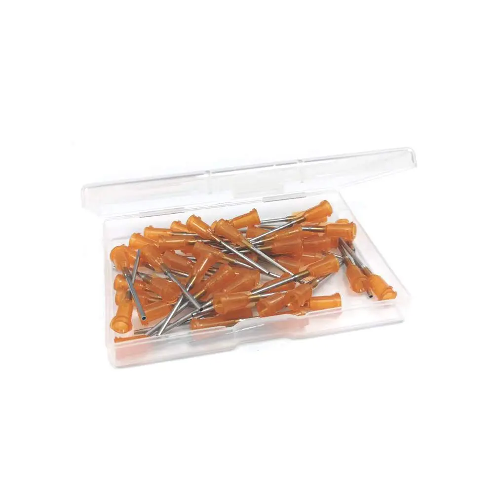 SANANTS 15 Gauge 1in Blunt Tip Dispensing Syringe Needles Amber 50 PCS | Precision Applicator for Lab & Crafts - view 4