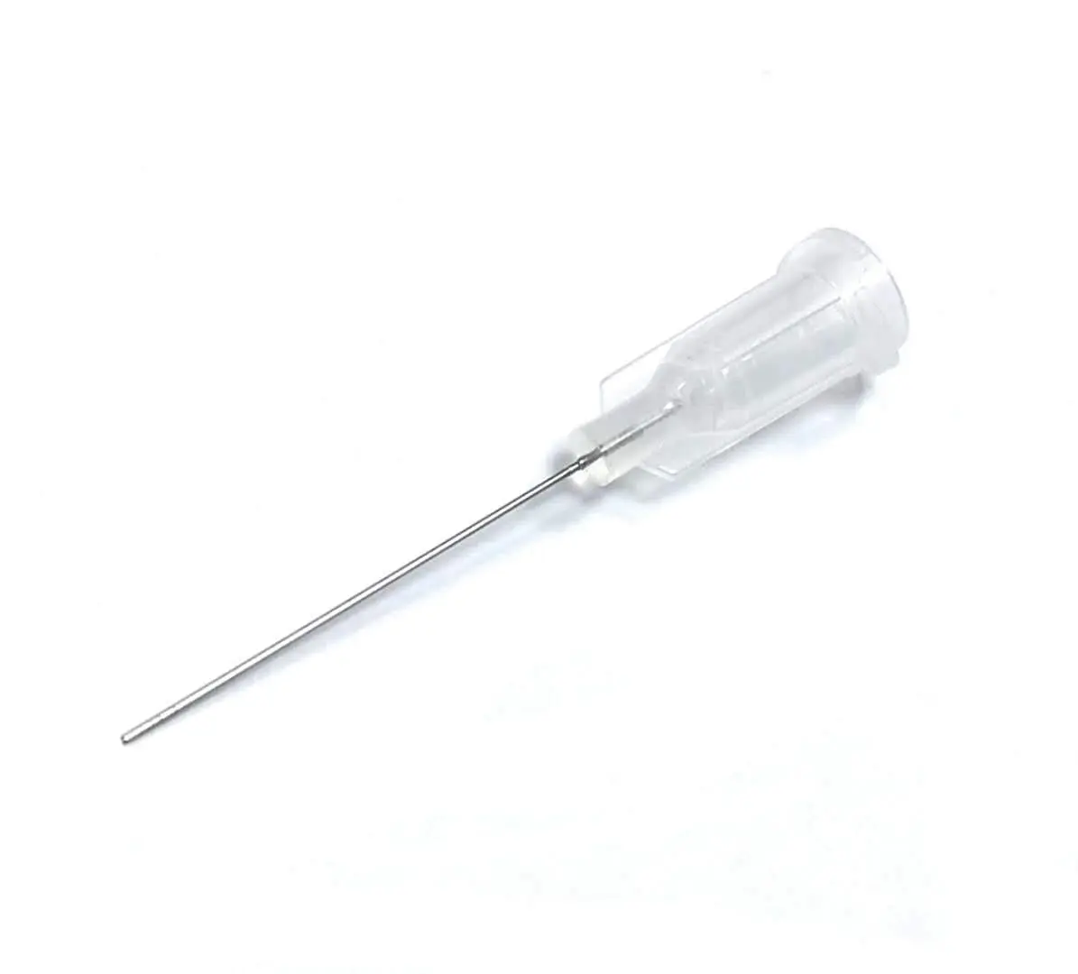 SANANTS 27 Gauge 1in Blunt Tip Dispensing Syringe Needles, Clear 50 PCS | Precision Applicators for Lab & Crafts - main product image