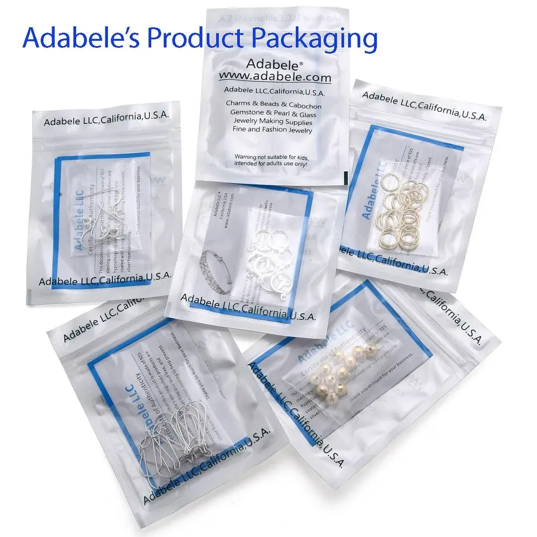 Adabele 925 Sterling Silver S Hooks Clasp 15mm (5-Pack, Silver) | Hypoallergenic & Nickel-Free Jewelry Findings - view 6
