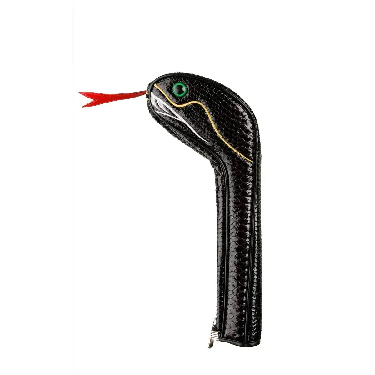 Sahara Black Snake Driver Headcover for Golf Clubs | Fits 460cc Drivers with Zippered Closure - view 4