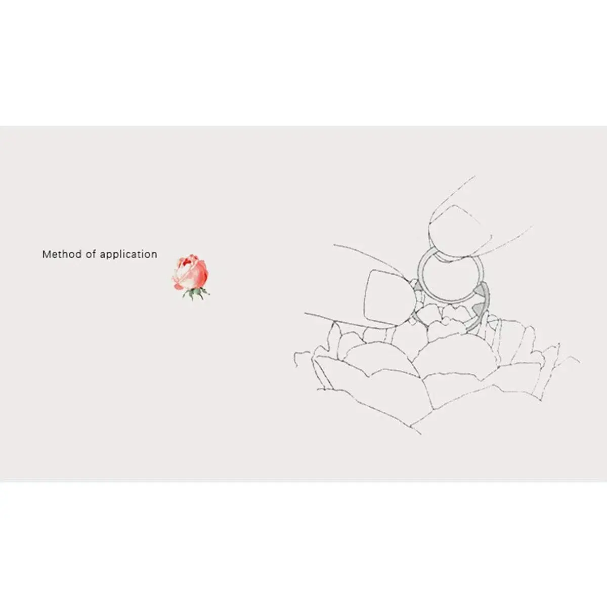wonuu Rose Engagement Ring Box with Pop-Up Holder | 12cm x 6.8cm x 2cm (4.7" x 2.7" x 0.8") - view 3