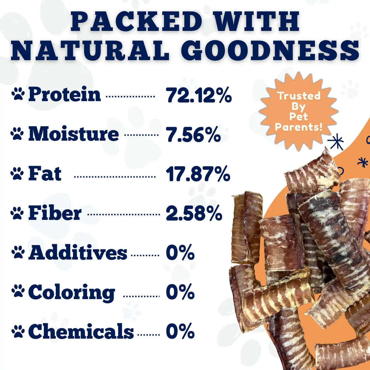 Amazing Dog Treats - 3-4 Inch Beef Trachea Rings (25 pcs) | Long-lasting, All-Natural Dog Chews for Small & Large Breeds - view 5