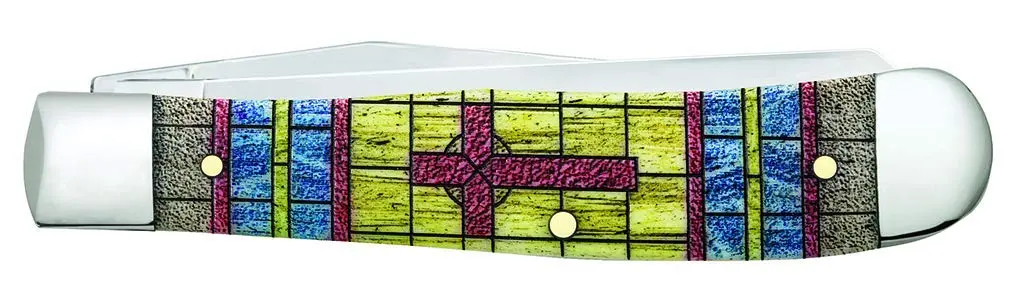 Case Pocket Knife Trapper 4 1/8 Inches | Stainless Steel Blade for Outdoors & Hunting - view 3