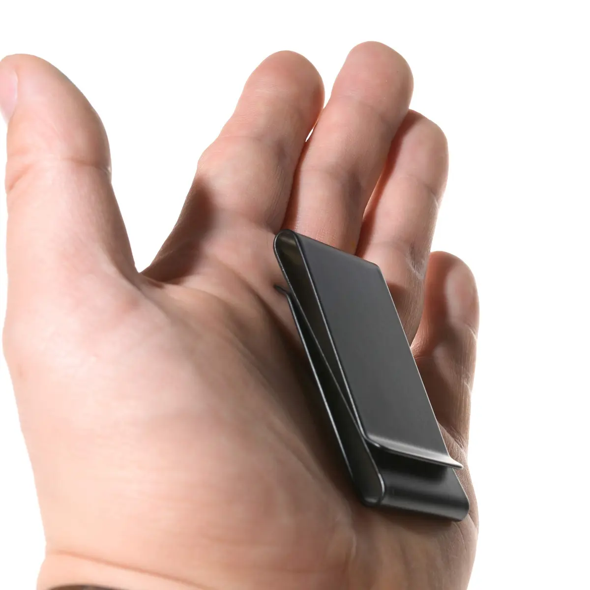 CKLT Money Clip, Cash Clip, Minimalist Wallet Slim Wallet, Stainless Steel, Secure & Stylish for Men & Boys - view 6