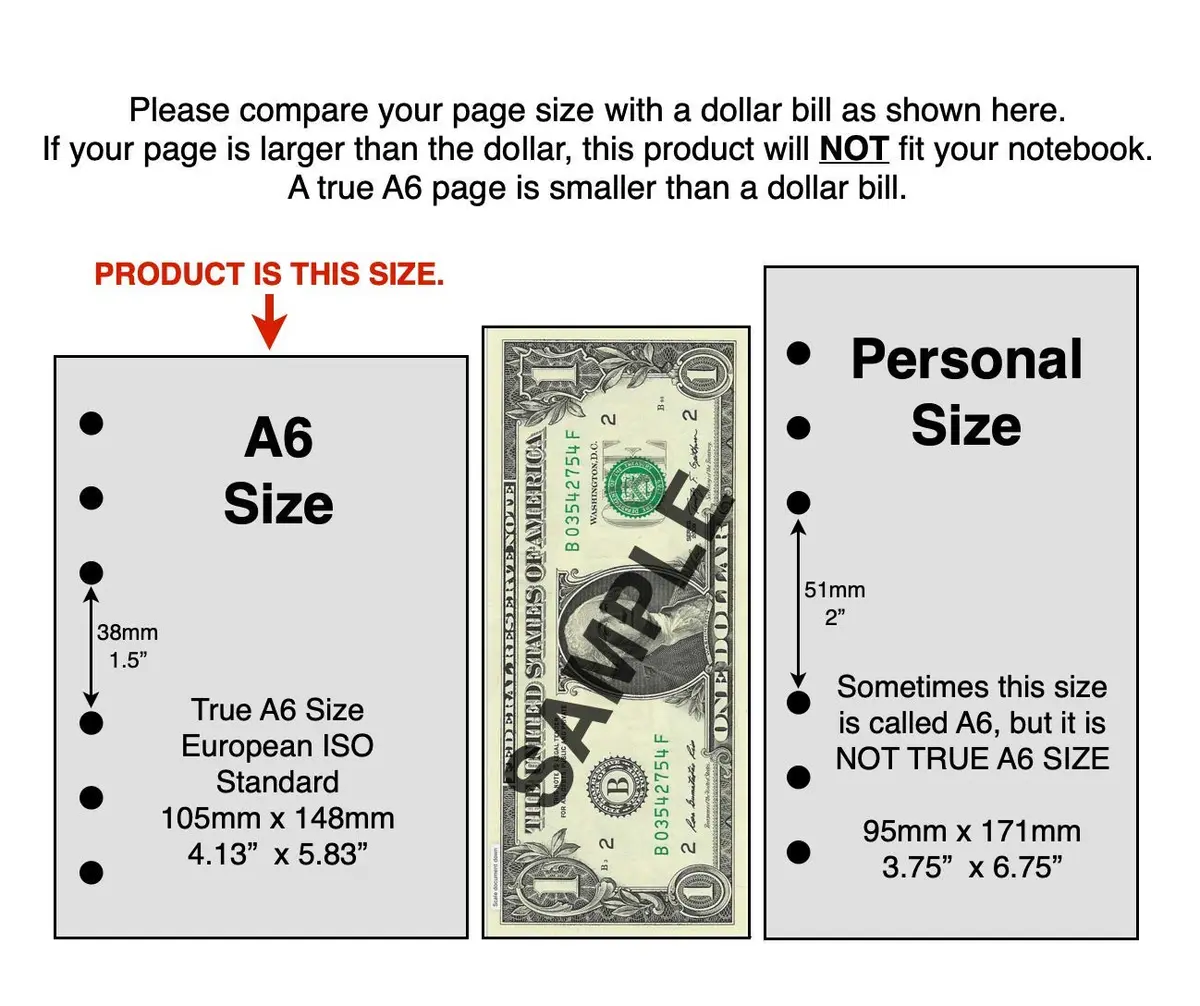 Handy Forms A6 Size Note Paper 50 Sheets | 1/4" Rule, Heavyweight, High-Quality - view 2