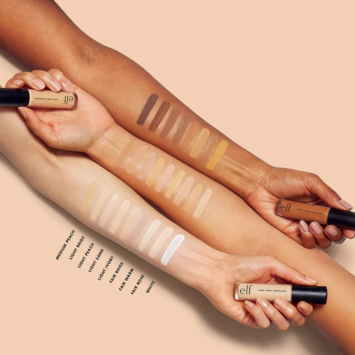 e.l.f. 16HR Camo Concealer Fair Warm 6ml (0.2 Fl Oz) | Full Coverage Matte Finish - view 5