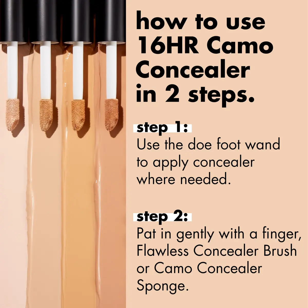 e.l.f. 16HR Camo Concealer Tan Walnut 6ml (0.2 Fl Oz) | Full Coverage Matte Finish - view 5