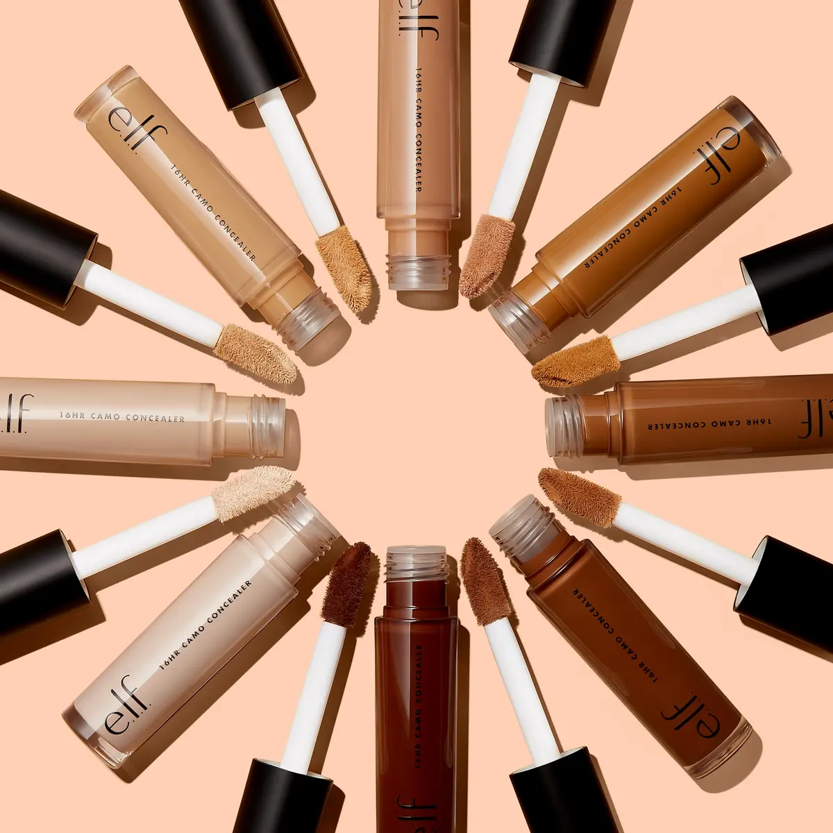 e.l.f. 16HR Camo Concealer Medium Sand 6ml (0.2 Fl Oz) | Full Coverage Matte Finish - view 5