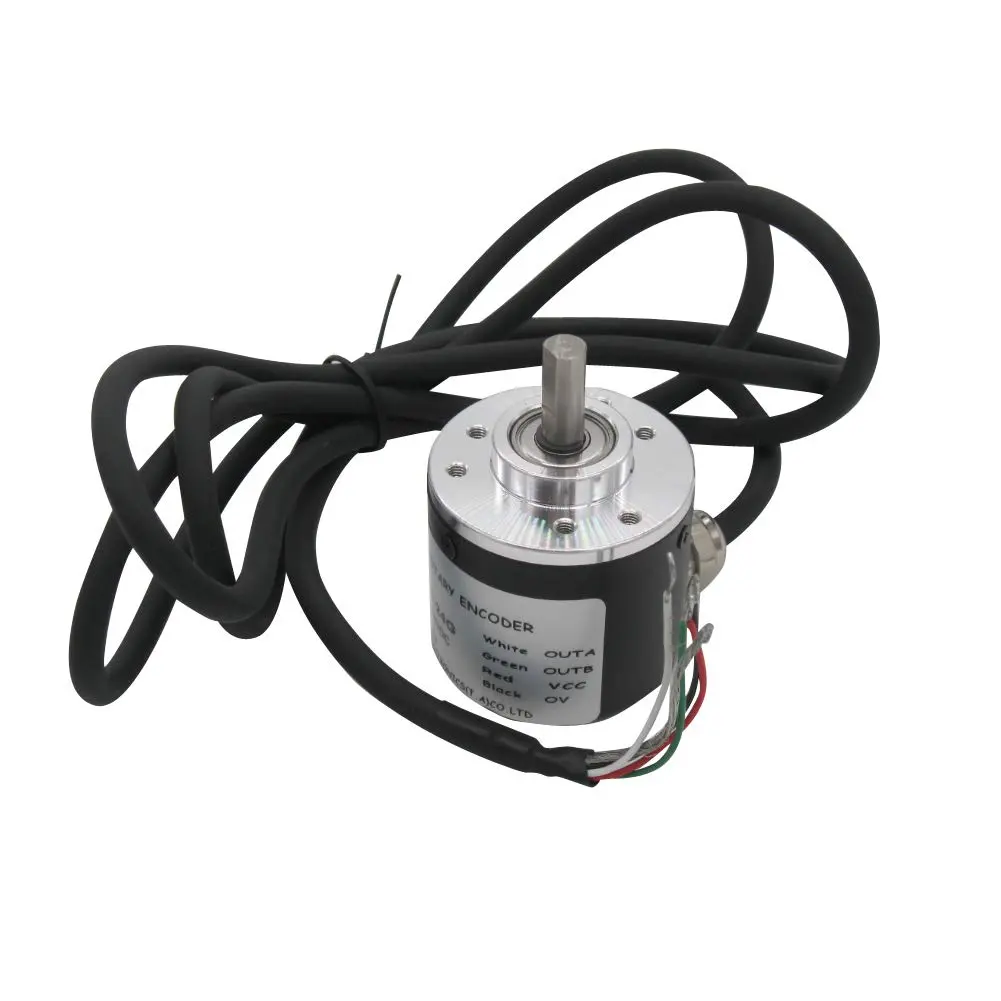 Taiss AB 2 Phase Incremental Rotary Encoder 100P/R DC 5-24V 6mm Shaft | Electronic Component for Control Systems - view 6