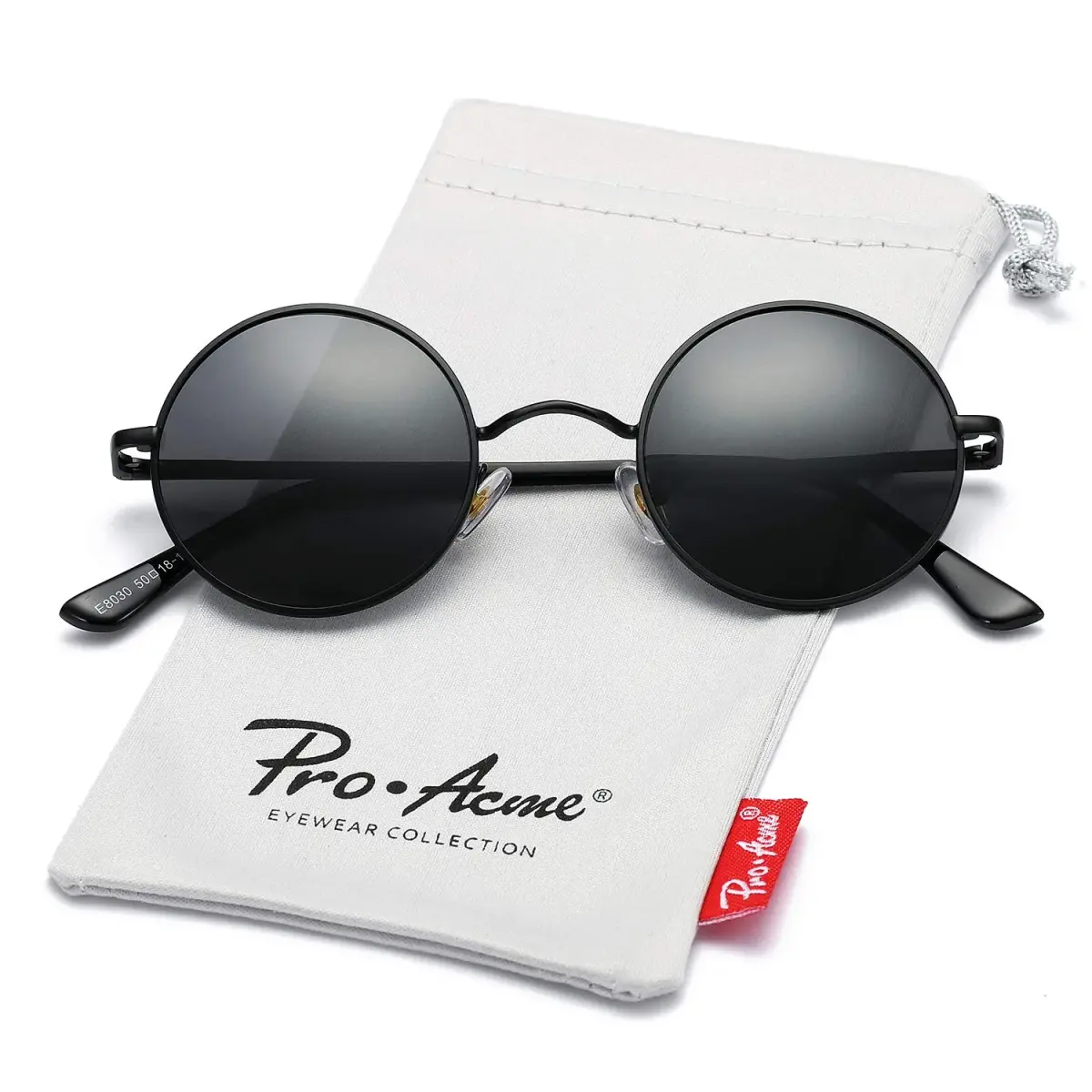 Pro Acme Small Round Polarized Sunglasses for Men Women | UV400 Protection - view 7