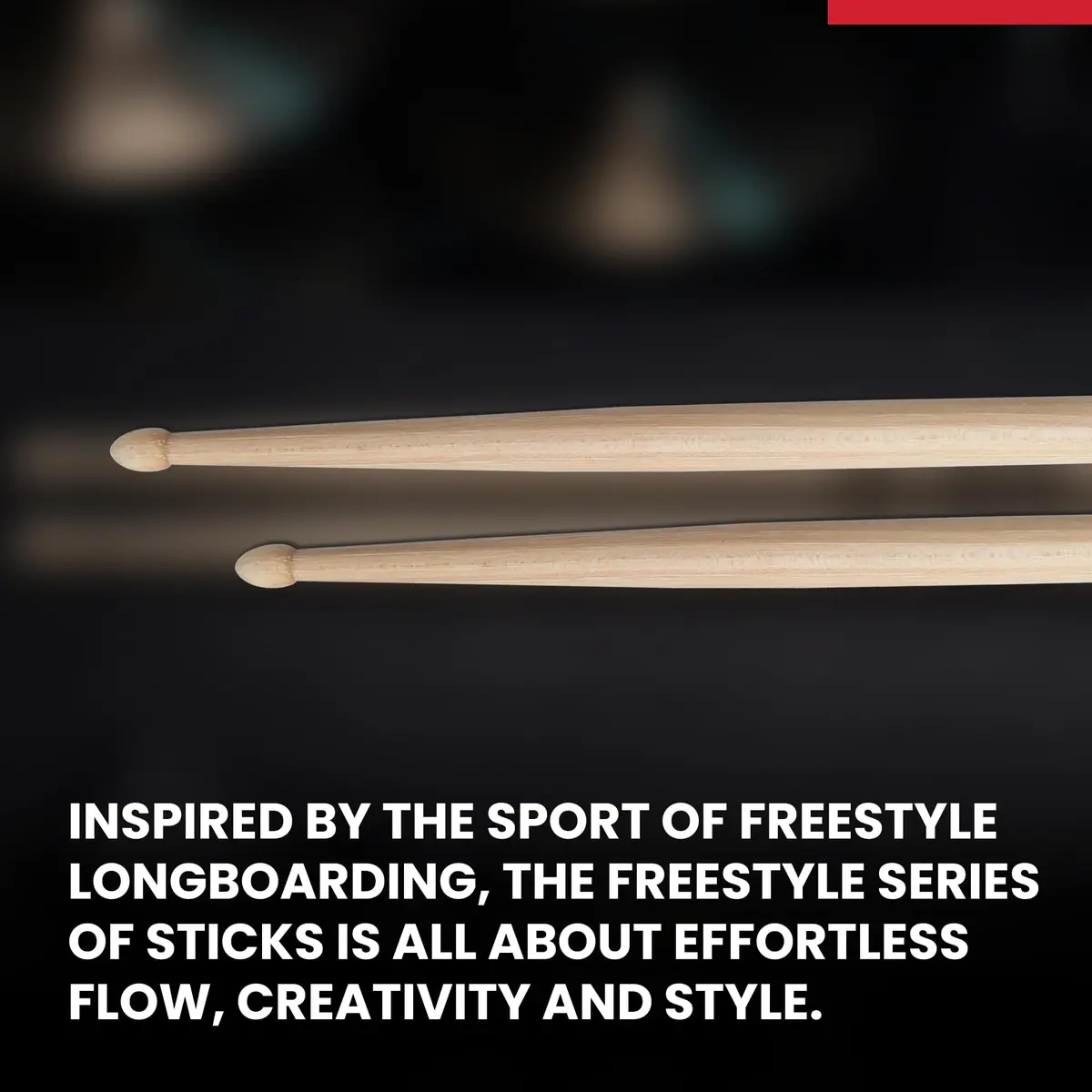 Vic Firth FS7A American Concept Freestyle 7A Drumsticks | 43.18cm (17") Hickory Wood - view 4